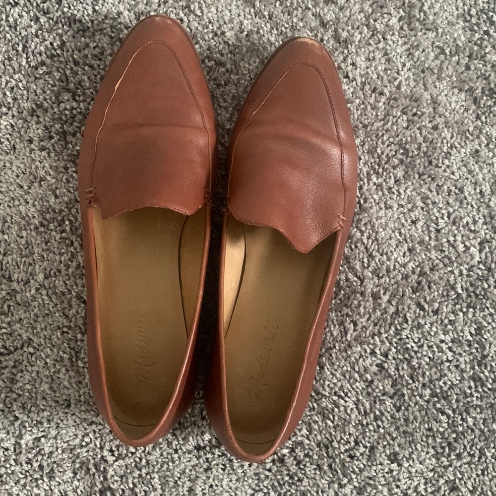Madewell leather loafers